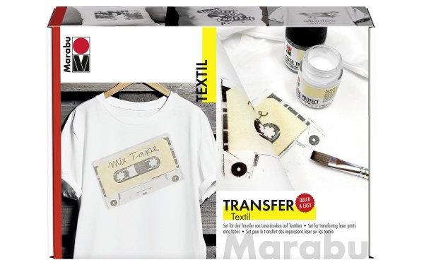 Marabu Photo Transfer Medium Set Textil