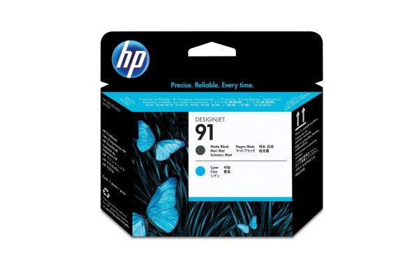 HP Druckkopf Nr. 91 (C9460A) Cyan/Matte Black