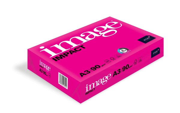 Image Kopierpapier Image Impact A3, Hochweiss, 90 g/m²,500 Blatt