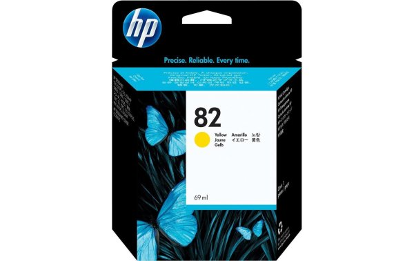 HP Tinte Nr. 82 (C4913A) Yellow