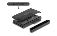 Delock Konverter USB-C für 1x M.2 NVMe SSD +1x SATA...