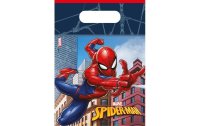 Amscan Geschenktasche Spiderman 6 Stück, 16 x 23.5 cm