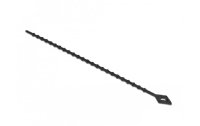 Delock Kabelbinder Schwarz 200 mm x 2.4 mm, 100 Stück