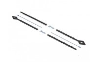 Delock Kabelbinder Schwarz 200 mm x 2.4 mm, 100 Stück