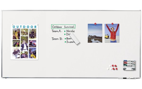 Legamaster Magnethaftendes Whiteboard Premium Plus 90 cm x 180 cm