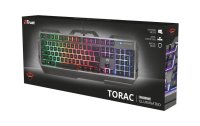 Trust Gaming-Tastatur GXT 856 Torac QWERTZ (CH) Layout