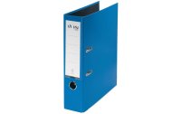 VON Ordner mit PP/Papier, 8 cm, Blau