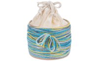 Glorex Kartoffelsack in Pappbox, 12 cm, Nature/Weiss