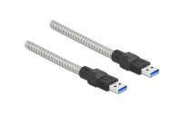 Delock USB 3.1-Kabel Metalmantel USB A - USB A 0.5 m