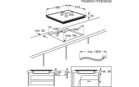 Electrolux Induktionskochfeld GK58TCIO Flächenbündig/Aufliegend