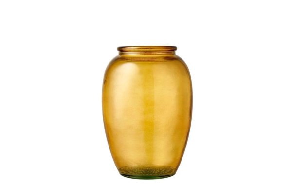 Bitz Vase Kusintha 20 cm, Amber