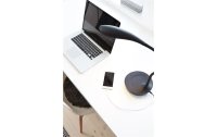 Markslöjd Schreibtischleuchte SWAN USB Schwarz