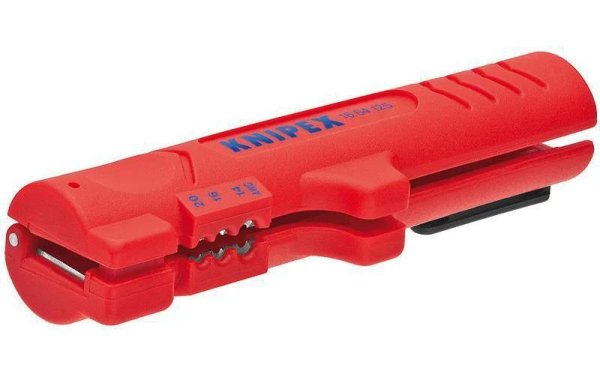 Knipex Abmantelungszange 125 mm für Flach- & Rundkabel