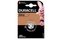 Duracell Knopfzelle Lithium CR2016 2 Stück