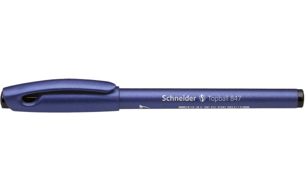 Schneider Rollerball 847 0.5 mm, Schwarz, 10 Stück