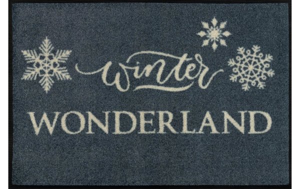 wash+dry Fussmatte «Winter Wonderland» 50 cm x 75 cm