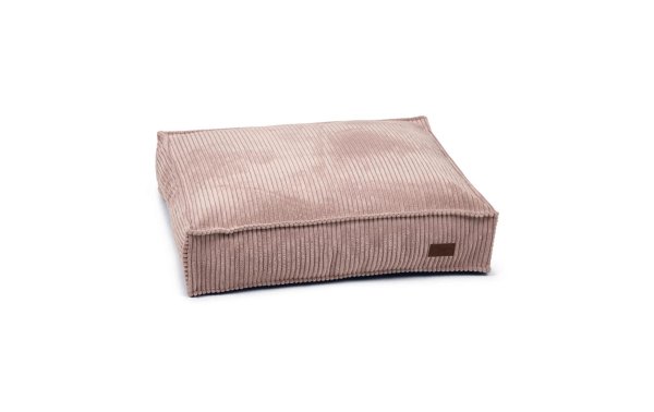 Designed by Lotte Hunde-Bett Ribbed Rosa 70x55X15cm