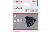 Bosch Professional Topfbürste gezopfter Stahldraht,...
