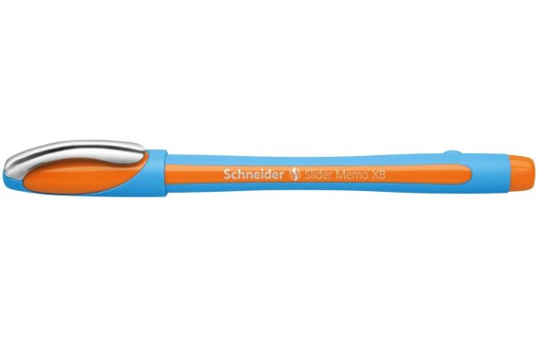 Schneider Kugelschreiber Slider Memo Blau/Orange, 1 Stück