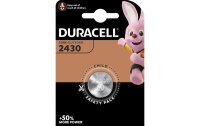 Duracell Knopfzelle Lithium CR2430 1 Stück