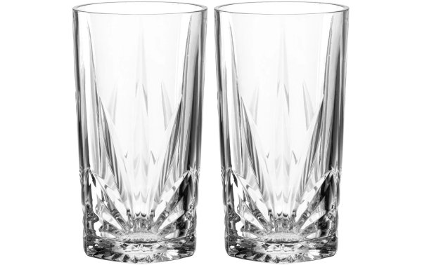 Leonardo Longdrinkglas IL Mondo 530 ml, 2 Stück, Transparent