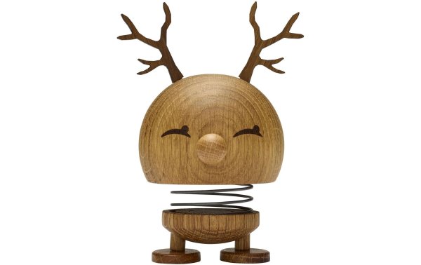 Hoptimist Aufsteller Bimble Rentier Oak M 14 cm, Braun