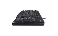 Logitech Tastatur K120 Business US-Layout