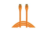 Tether Tools Kabel TetherPro HDMI 2.0 zu HDMI 2.0, 4.6 m Orange