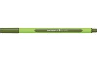 Schneider Line-Up 0.4 mm, Olivgrün, 10 Stück