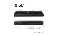 Club 3D Dockingstation CSV-1562 USB-C 3.2 Gen1 Triple 4K