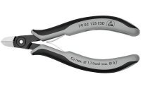 Knipex Elektronik-Seitenschneider 125 mm ESD Kopf rund