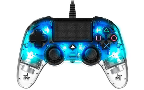 Nacon Controller Illuminated Compact Blau