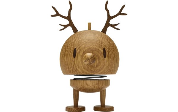 Hoptimist Aufsteller Bumble Rentier Oak M 14 cm, Braun