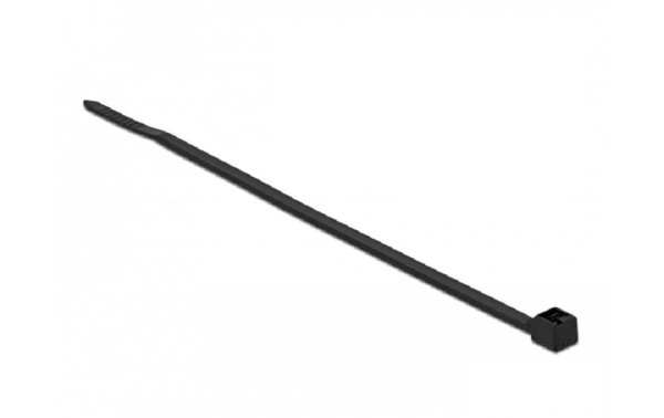 Delock Kabelbinder Schwarz 100 mm x 2.5 mm, 100 Stück