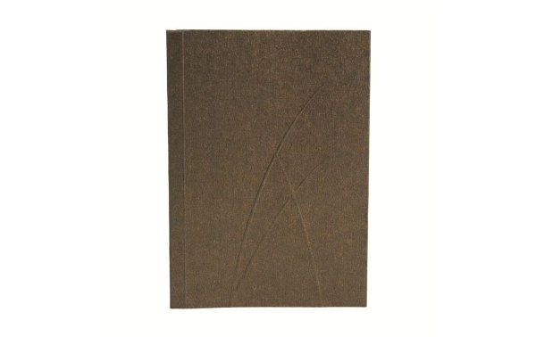 PaperOh Notizbuch Puro A7, Liniert, Bronze