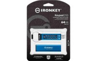Kingston USB-Stick IronKey Keypad 200 64 GB