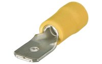 Knipex Flachstecker 6.0 mm² Gelb, 100 Stück