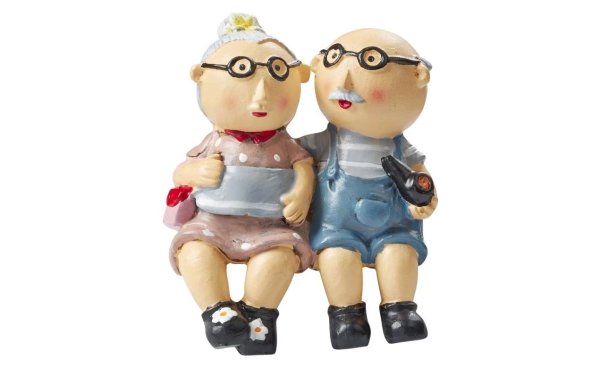 HobbyFun Mini-Figur Oma und Opa 6 cm