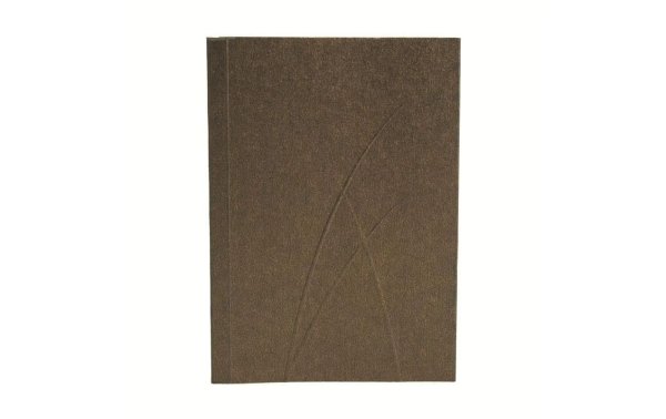 PaperOh Notizbuch Puro A7, Blanko, Bronze