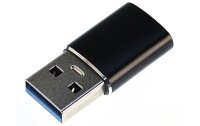 STEFFEN Adapter USB-A zu USB-C USB-A Stecker - USB-C Buchse