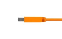 Tether Tools Kabel TetherPro USB-C zu USB 3.0 Male B, 4.6 m Orange