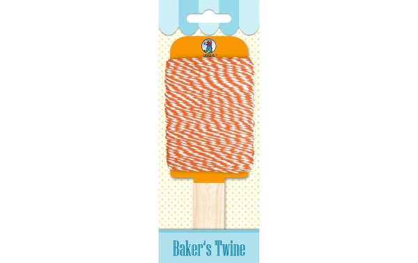 URSUS Kordelband Bakers Twine 1.1 mm x 15 m, Orange