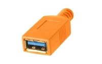 Tether Tools Kabel TetherPro USB-C zu USB-A Female, 4.6m Orange