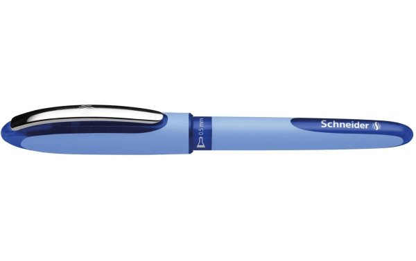 Schneider Rollerball One Hybrid N 0.5 mm, Blau, 1 Stück