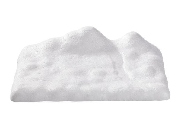 HobbyFun Mini-Utensilien Schneelandschaft 20.5 x 15.5 x 5.5 cm