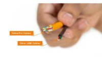 Tether Tools Kabel TetherPro USB-C to USB-C, 1 m Orange