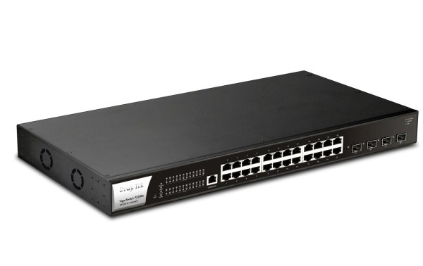 DrayTek PoE+ Switch VigorSwitch P2280x 28 Port