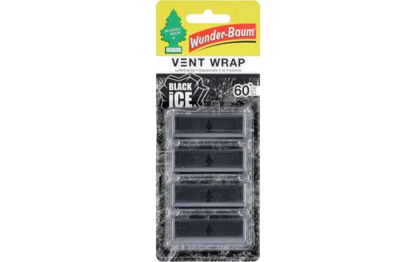Wunderbaum Auto-Lufterfrischer Vent Wrap Black Ice