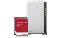 Synology NAS DS223j 2-bay WD Red Plus 8 TB