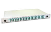 Lightwin Spleissbox 96 Fasern, 24x QLC MM, 50/125µm OM3 Pigtail